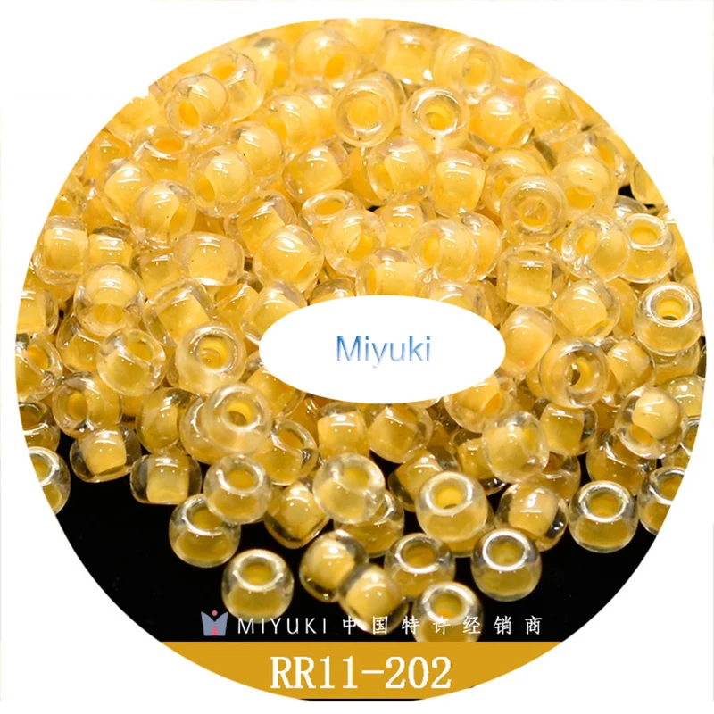 Miyuki seed beads imported from japan 2mm glass round beads pearlescent