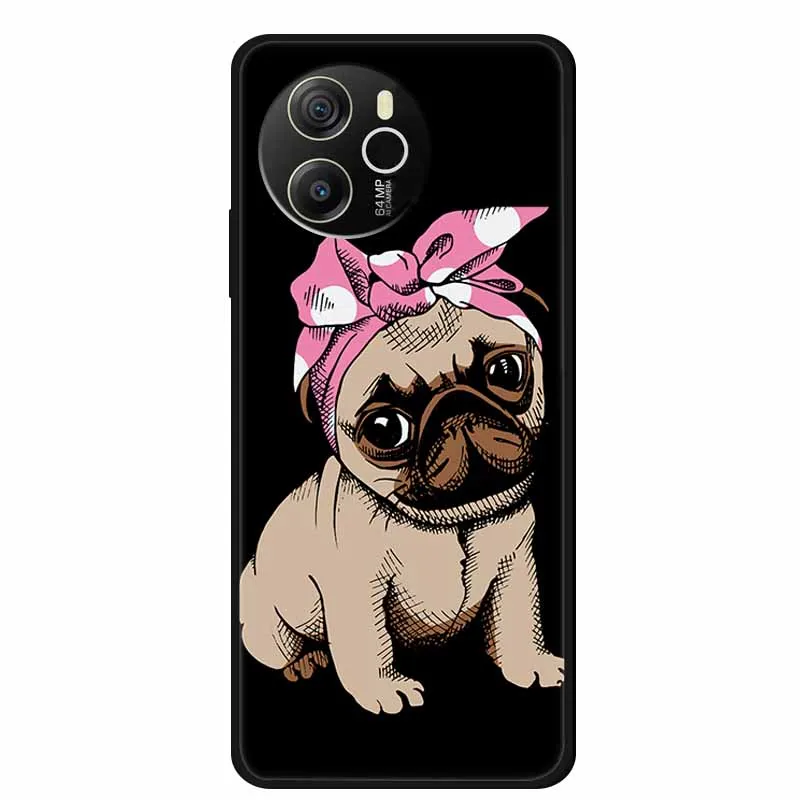 Enhanced Product Title:  
Premium Black Silicone Soft Back Cover Case - Sleek and Durable Phone Shell/Coque, 6.78