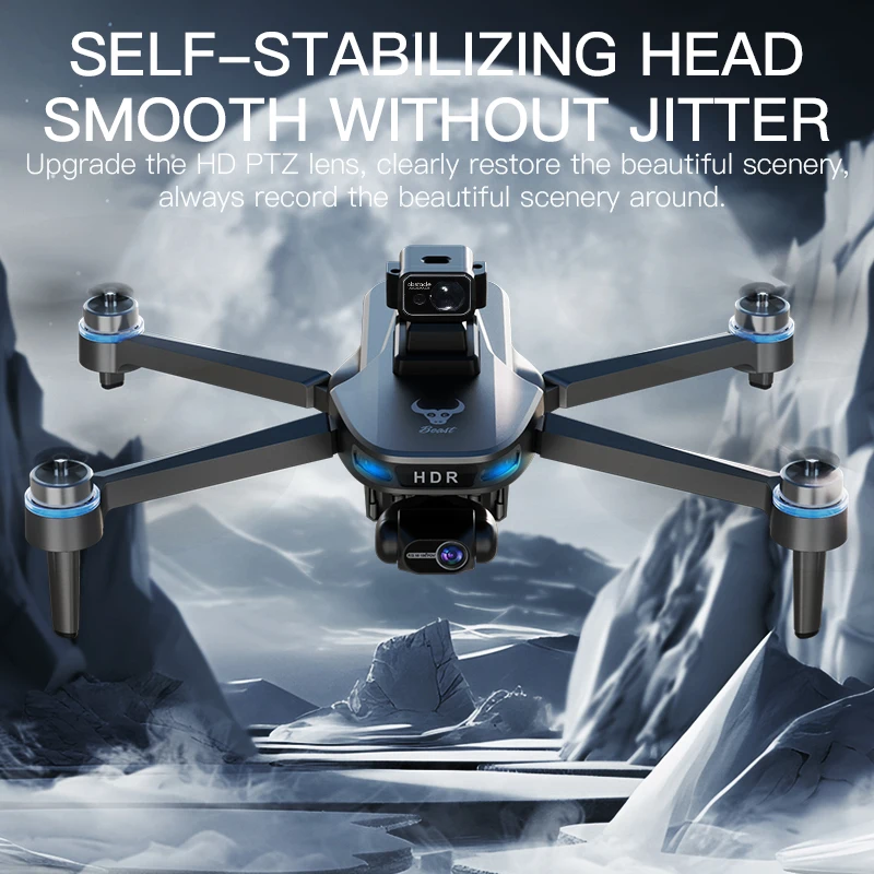 2025 Nuovo SG109 MAX2 GPS Drone Con Telecamera 8K 3-Axis Gimbal WIFI Laser Evitamento Ostacoli Schermo Remoto 5G FPV Brushless RC Dron - immagine 3