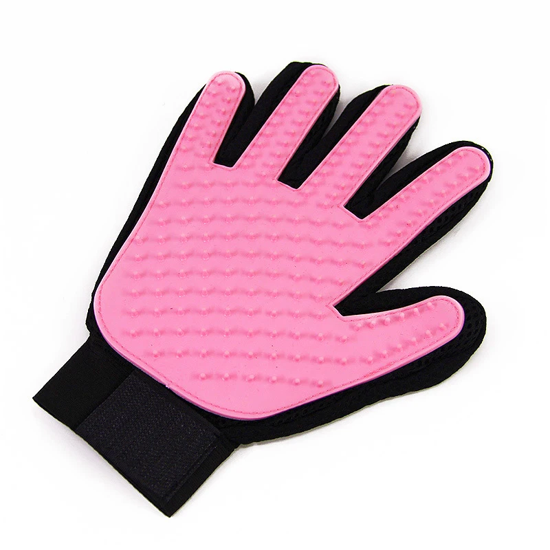 Rabbit Brush Pet Hair Grooming Gloves Cat Dog Shower Brush Bunny Massage Comb Small Animal Cleaning Supplies Remove Float Hair