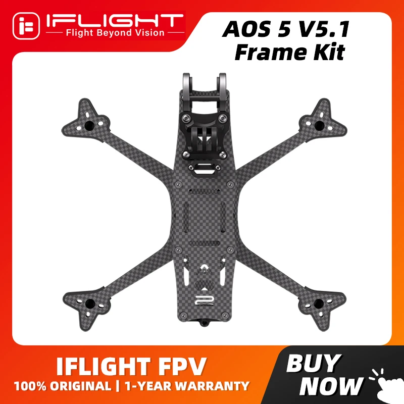 iflight AOS 5 V5.1 O4 Version FPV Frame Kit with 6mm arm for FPV