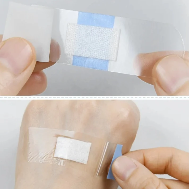 50/120/170pcs Waterproof Band Aid Transparent Hemostasis and Wear Prevention Foot Scar Covering Breathable Swimming Tape