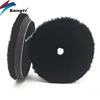 Kangti 5/6 Inches Car Polishing Disc Natural Wool Buffing Pads Lamb Woolen DA Polisher Buff Foam Cutting Pads Abrasive Tool Kits 5