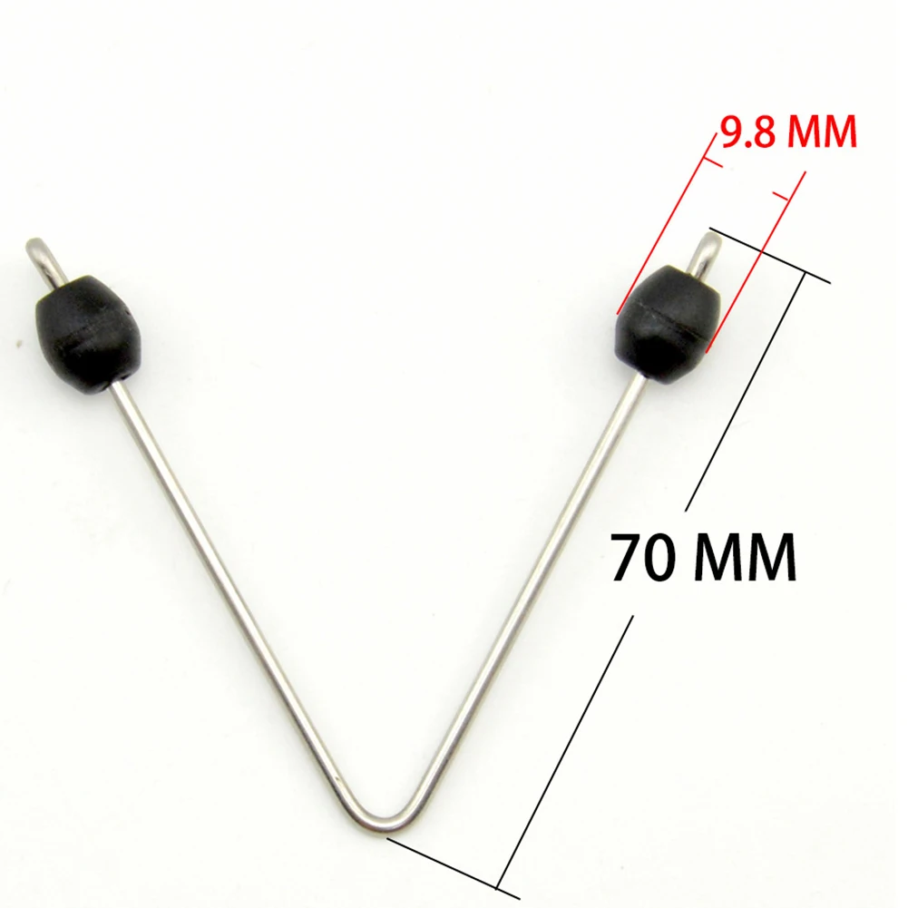 Fishing Tackle Gear Accessories Wishbones Spearfishing Stainless Steel Terminals Ball V Wishbone Speargun Band Sling