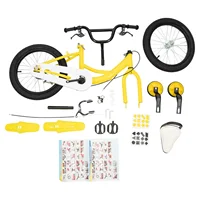 Vélo pour enfants de 16 pouces, vélo pour enfants pour garçons et filles, avec stabilisateurs et panier, adapté aux enfants de 5 à 8 ans 6