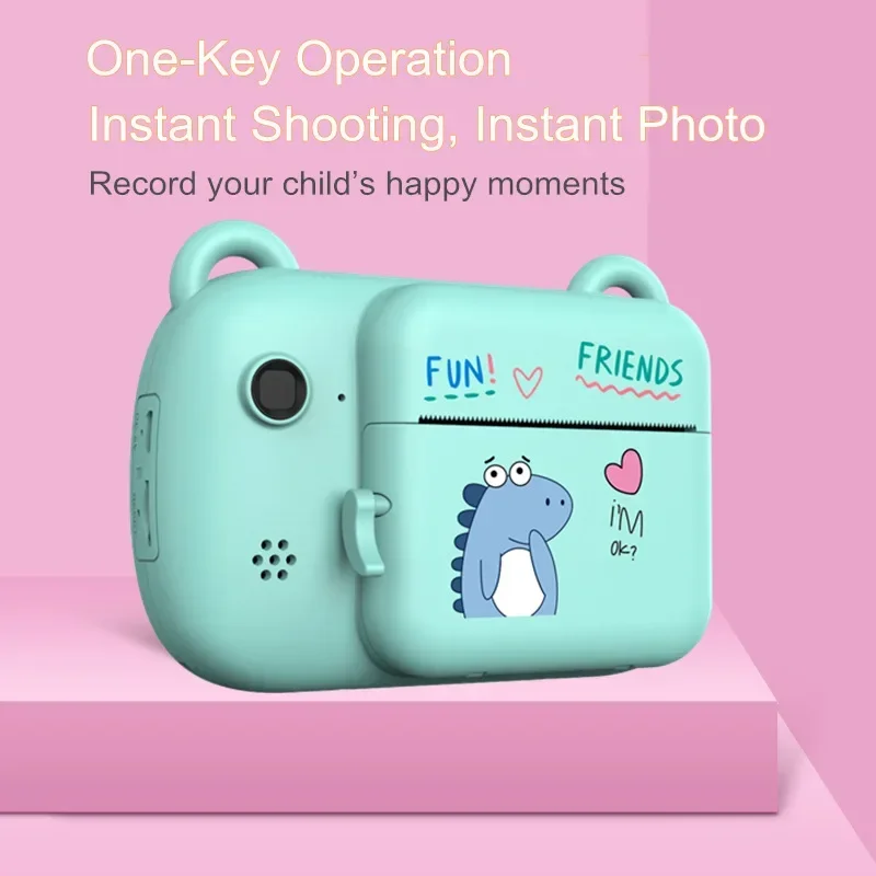 GlowMartNew cute educational 1080P Small Printer high-definition digital A7B children's suitable