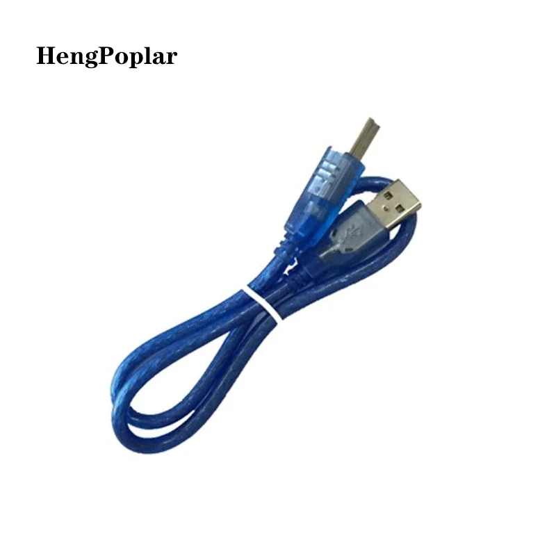 

100pcs USB Printer Data Cable 2.0 Printer Wire High Speed USB Print Line 30cm Long
