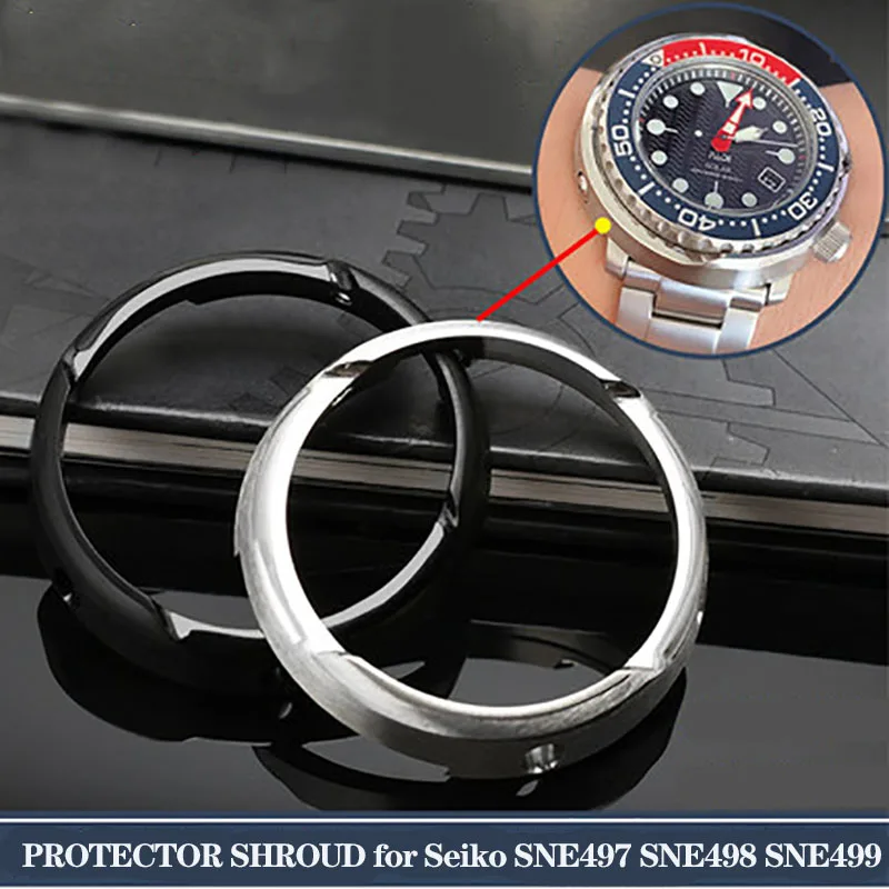 Aftermarket Steel Shroud For Seiko Prospex 200m Solar Tuna UK | Protector  Shroud For Sne497/sne498/sne499/sne518/sne533/sne535/sne537 Watch Cases  Watch Accessories 