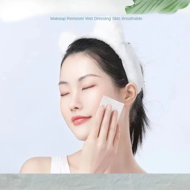 450/500/600PCS Facial Puff Cotton Pads Disposable Makeup Accessories Remover Practical Face