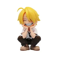⁦مجسمات شخصيات أنمي "ون بيس" بوضعية الجلوس | One Piece Anime Characters Mini Figures⁩ - الصورة ⁦6⁩