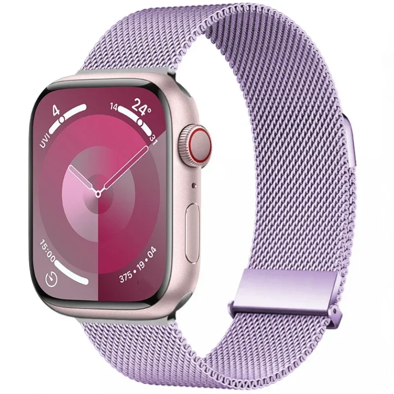 Sleek Magnetic Metal Strap for Apple Watch - Premium Wristband Replacement