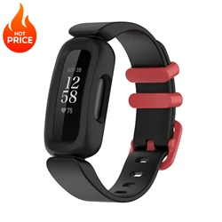 Soft Silicone Replacement Wristband for Kids - New Strap for Fitness Tracker Watches (BR)