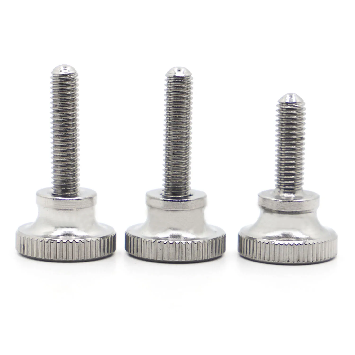 M2 M2.5 M3 M4 M5 M6 M8 304 Stainless Steel A270 Knurled Tall Head