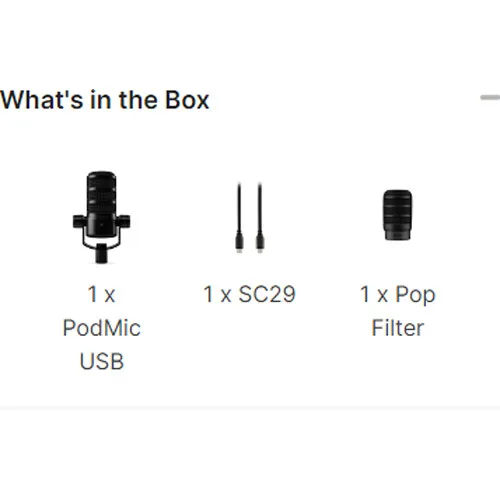 RØDE PodMic USB 다목적 다이나믹 방송 마이크, XLR 및 USB 연결, 팟캐스팅 스트리밍 게임 음악 제작용