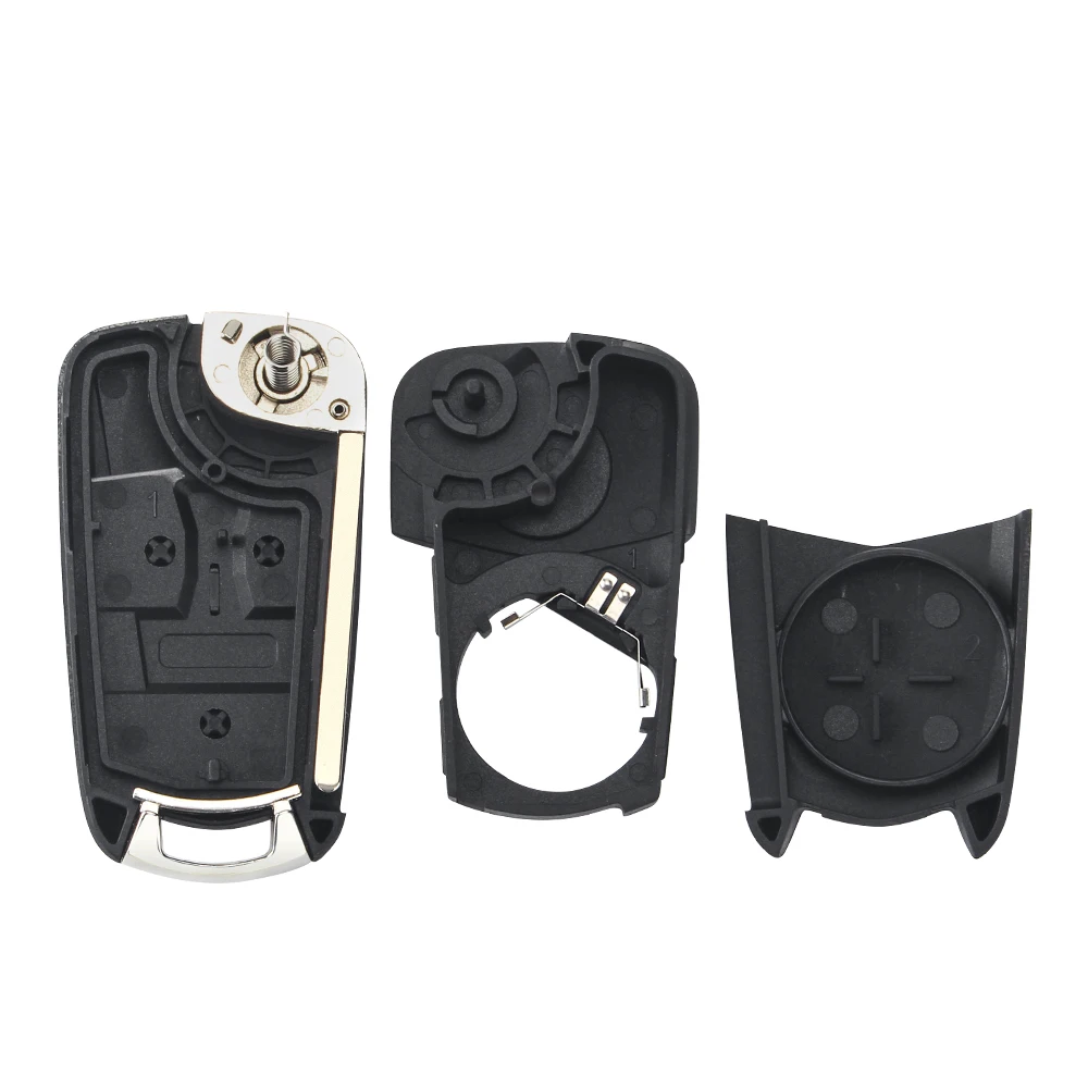 Car Key KEYYOU HU43/ HU100 2/3 BTN Folding Car Key For Opel Vauxhall Astra H Corsa D Vectra C Zafira Astra Vectra Signum