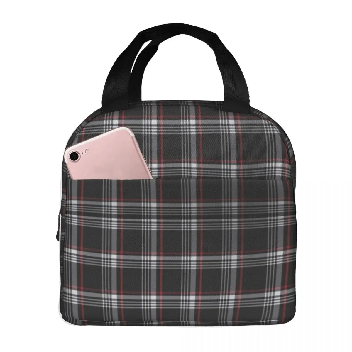 

Tartan Related Thermal Insulated Lunch Bags Meal Container Bento Pouch Large Tote Lunch Box Outdoor Teacher