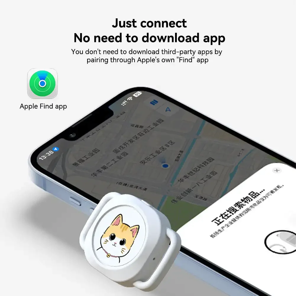 Anti-Lost GPS Tracker Locator Finder Bluetooth-compatible for Dogs Cats bluetooth tracker smart tracker