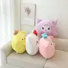 Hello Kitty Sanrio Kuromi Ghost Shapes Plush Throw Pillow Cinnamoroll My Melody Pochacco Sofa Pillow Stuffed Toy Birthday Gift 4