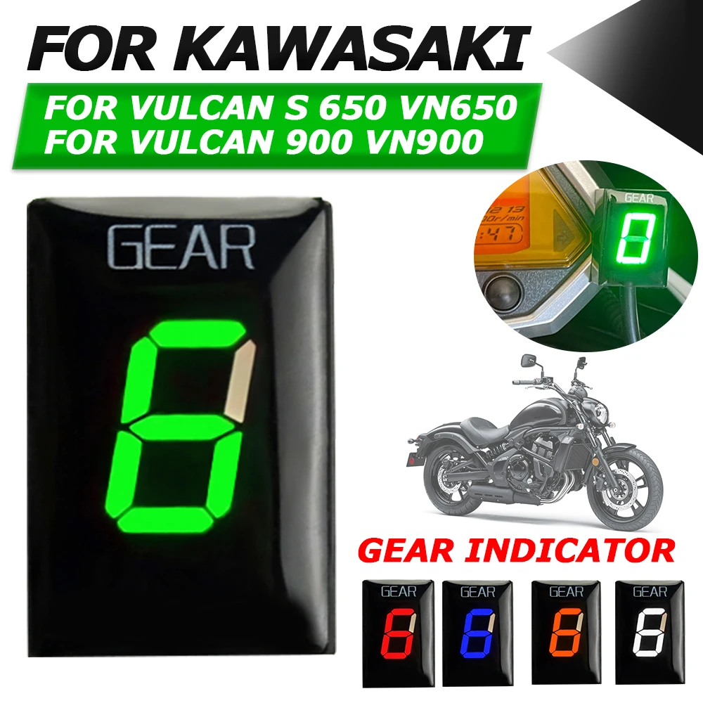 Indicatore Di Marcia Per Moto Kawasaki - Display Digitale Da 1 A 6, Rosso, 4x4x4 Cm - Foto 7