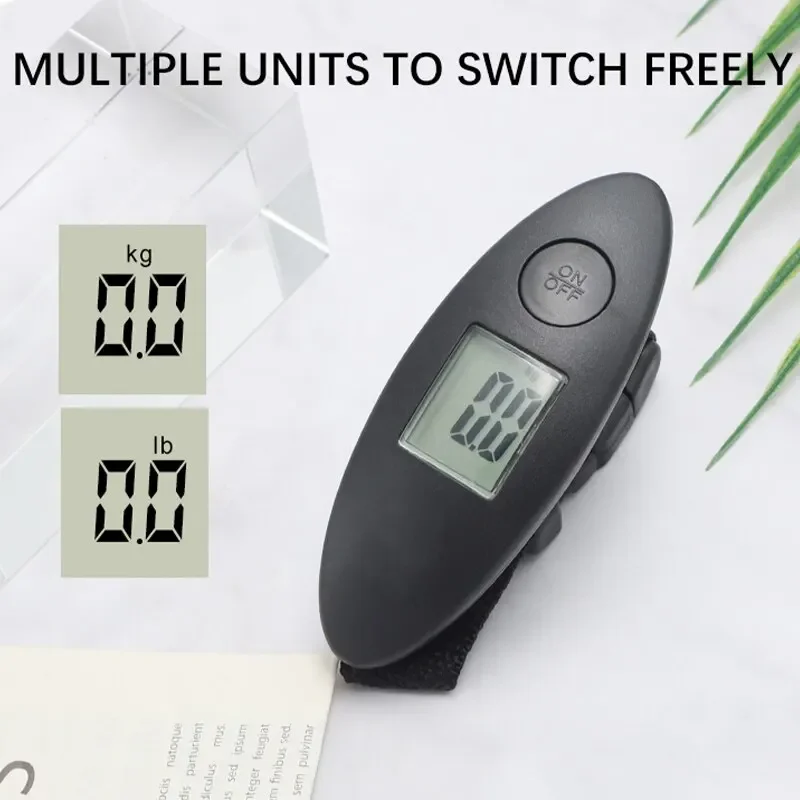 Portable Electronic Luggage Scale Digital Weight Scale 1Pc for Travel Suitcases