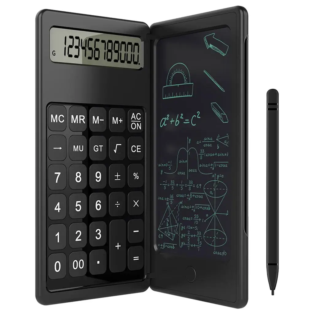 LCD 화면 쓰기 기능 계산기, 데스크탑 크기 메모장, 기본 계산기