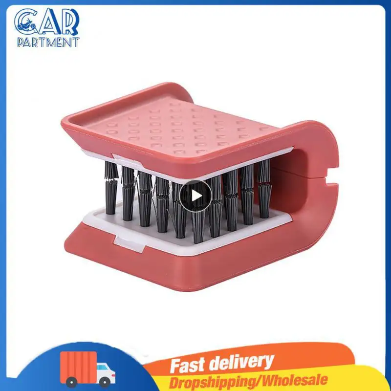 

1PCS Car Seat Belt Cleaning Special Brush Seat Belt Cleaning Tool Double-sided U-shaped Car Interior Cleaning Brush