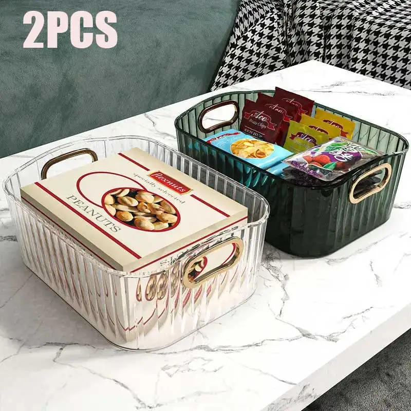 데스크 보관 박스 커버 스크럽 페이셜 마스크 박스, 보관 랙 분류 바구니, 립스틱 데스크 스킨 케어 화장품 박스, 1 개, 2 개 