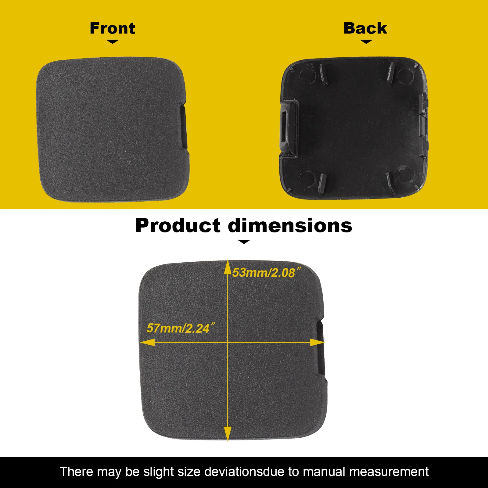 Rear Bumper Tow Hook Cover Cap Fit For Volvo XC40 31449335 Trailer Cover Cap Car Accessories