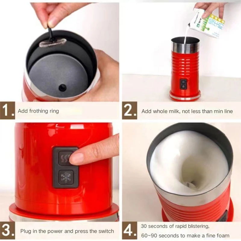 For zigo milk foam machine, milking machine, coffee foam ring, heating milk bracket accessories