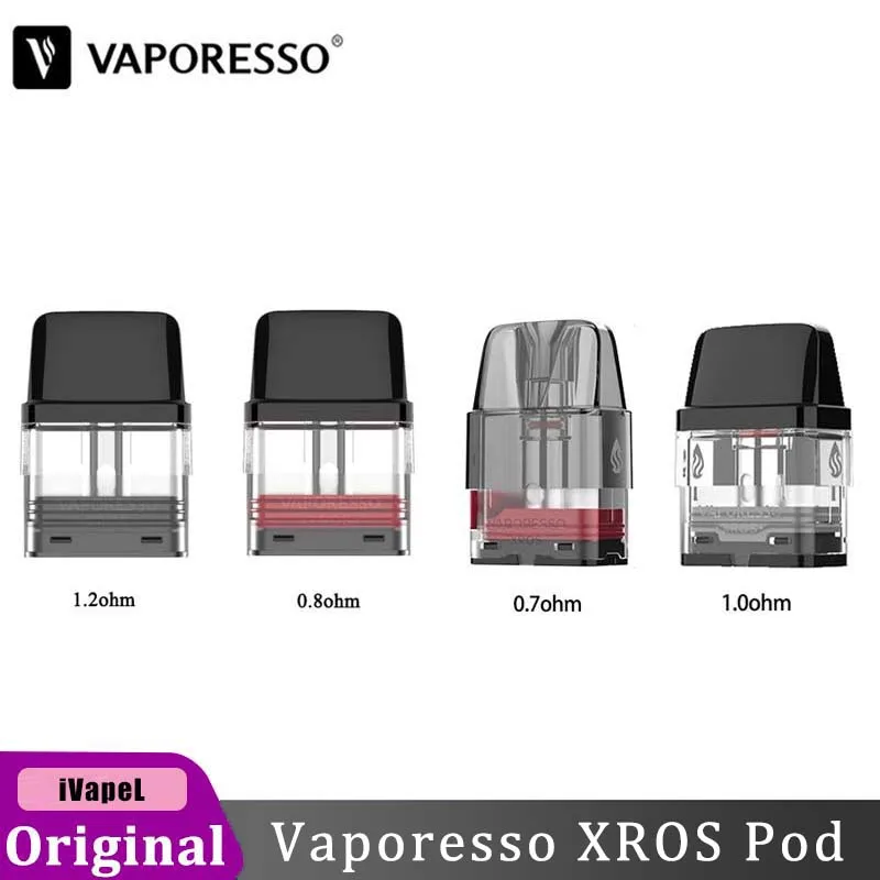 Original Vaporesso Cartridge XROS Pod 2ml Cartridge MTL to RDL Pod Fit