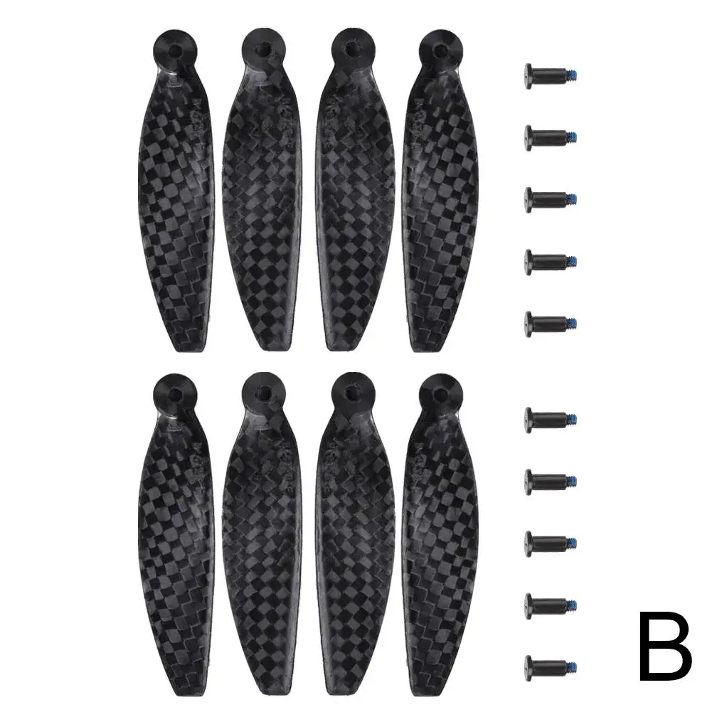 Carbon Fiber Propellers for DJI Mini 4K 4/8 Pieces with Screws drone propeller drone propellers drone propeller blades propeller replacement parts
