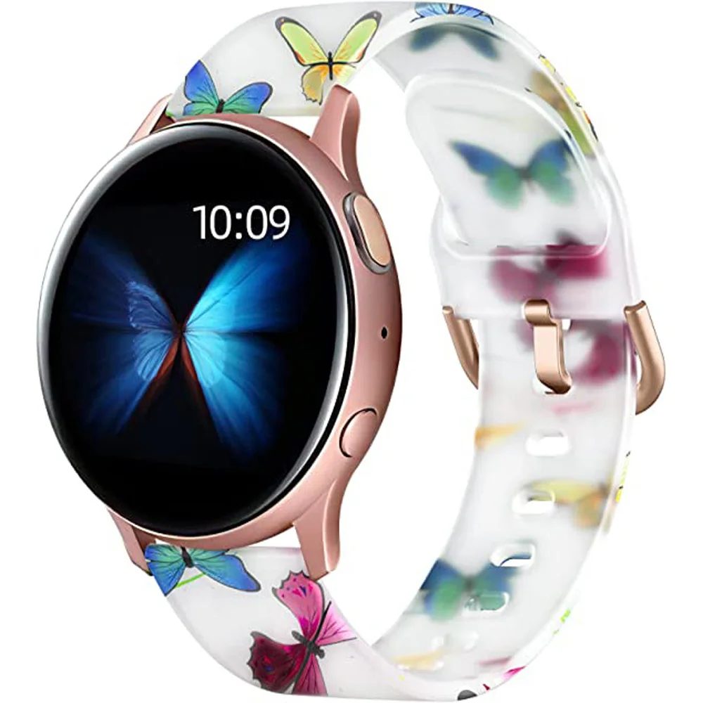 Premium 20mm Silicone Sport Watchband