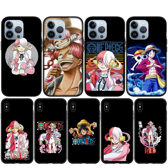 One Piece Film Red Uta Luffy Shanks Soft Casing for iPhone 14 13 12 Mini 11  Pro XS Max X XR 6 7 6S 8 Plus + SE Phone Cover Case - AliExpress