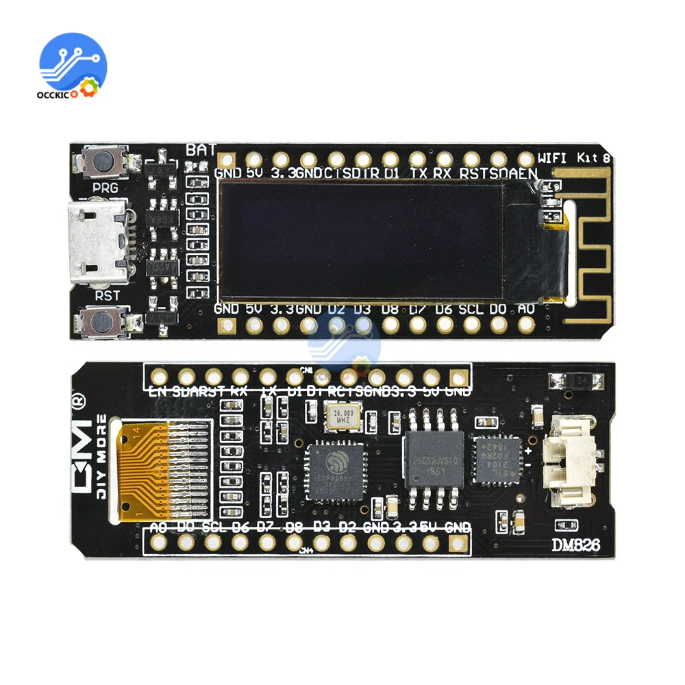 ESP8266  Ĩ, 0.91 ġ OLED CP2014, 32Mb ÷ ESP 8266 , 繰 ͳ  PCB, NodeMcu, Arduino IOT