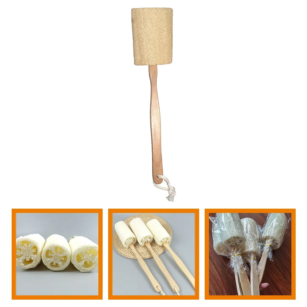 

Loofah Bath Exfoliating Brush Tool Sponge Home Body Wash Use Skin Cleaning Bathing Handheld