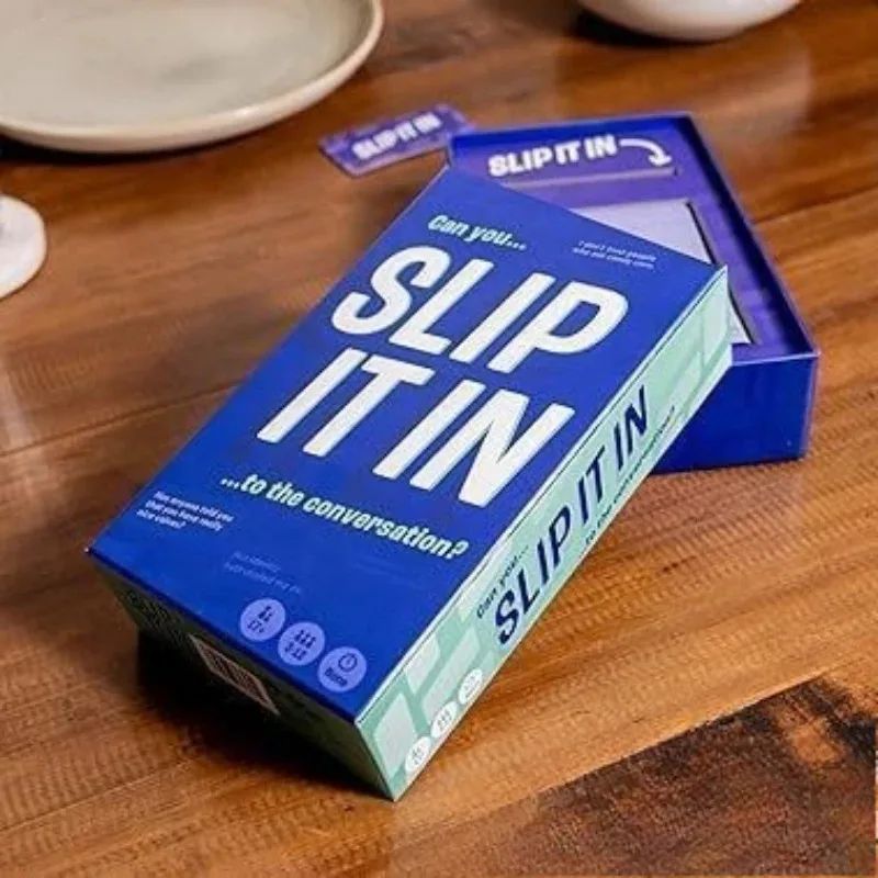 Slip It in card Game, Easy to Learn and Play Game,Party Game for Adults Ages 17 and Up,Adult Game for All Occasions 4