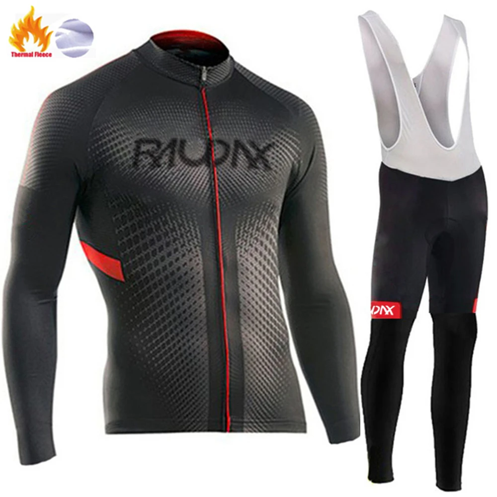 

Зимний теплый флисовый комплект 2022 года, одежда для велоспорта, мужской костюм из Джерси, спортивная одежда для езды на велосипеде и горном велосипеде, комбинезоны, теплые комплекты, одежда для велоспорта