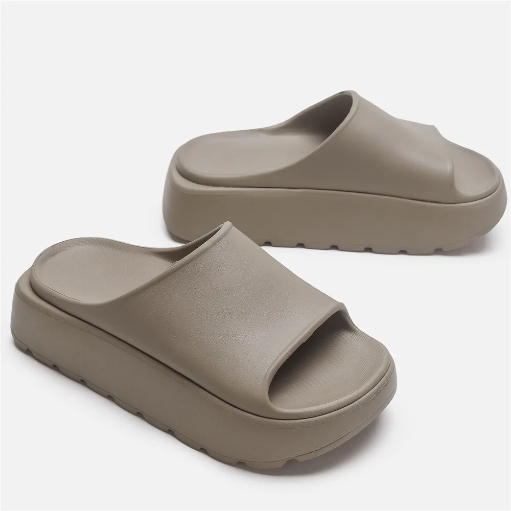 New Summer Women Non-Slip Platform Slippers UNISEX Peep Toe