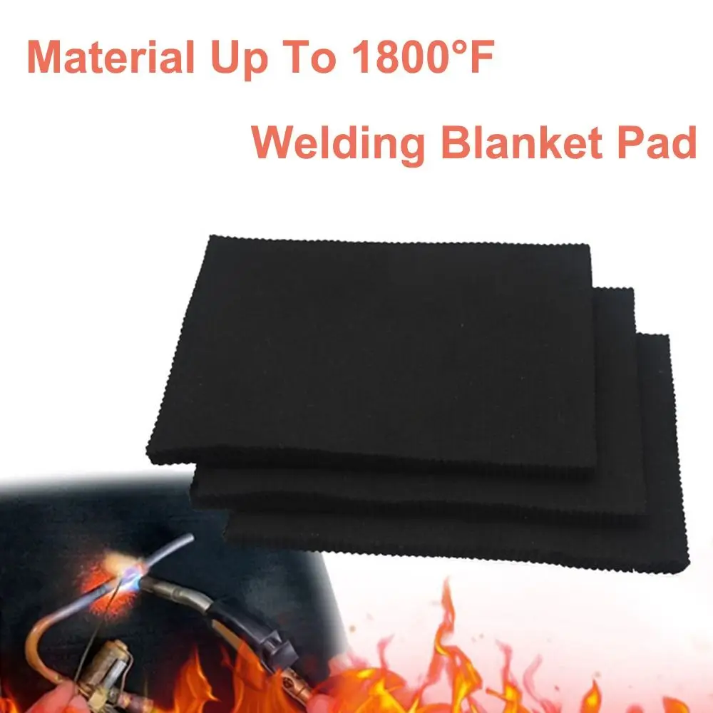 Manta De Barrera Térmica De 12 X 12 X 1/5 Pulgadas, Material Reflectante De Protección De Alta Temperatura, Fieltro De Carbono Para Soldadores De Estufas, Cosas Para Quemadores De Alcohol De