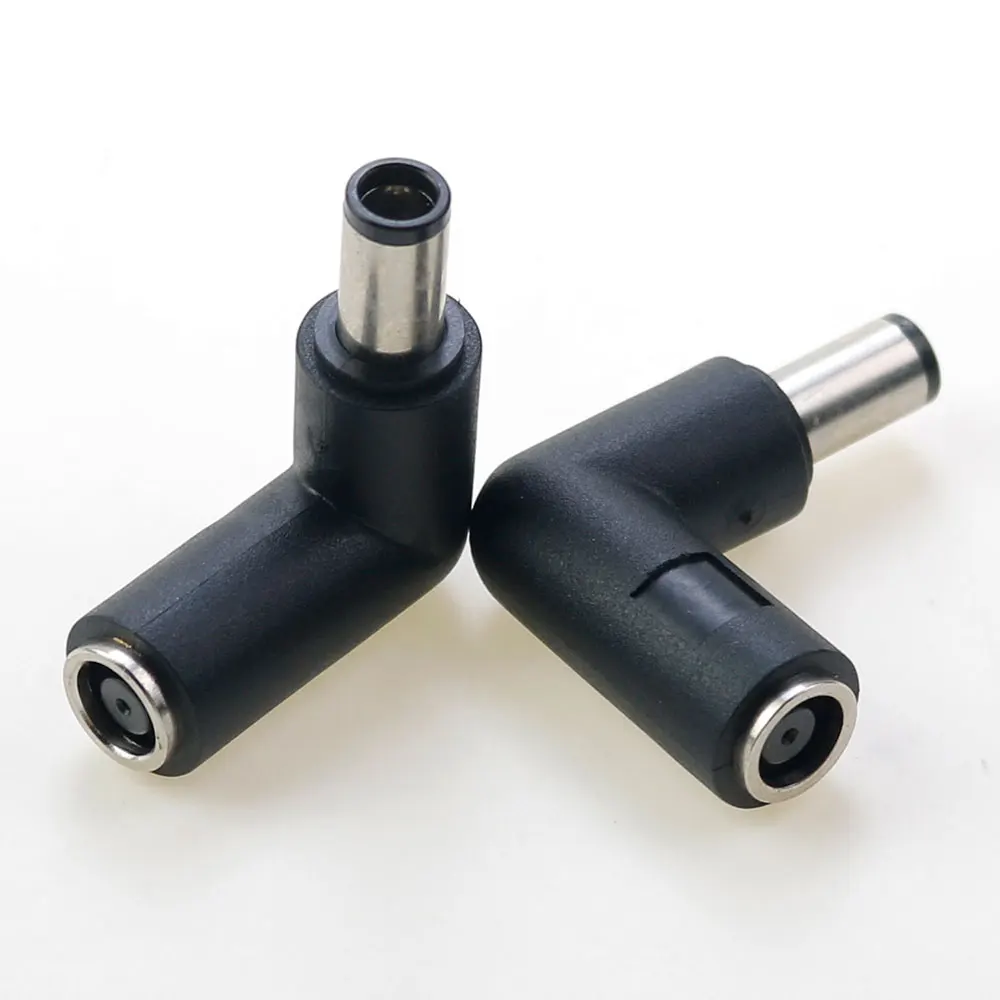 1Pcs DC HP Dell 노트북 전원 어댑터 플러그 스트레이트 엔드 터닝 헤드 7.4x5.0MM to7.4*5.0/4.5*3.0mm 남성-여성 변환