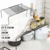 Expandable Shelves Kitchen Storage Rack Shelf Freestanding Spice Organizer Useful Things for Kitchen Household Acceesories Home 5