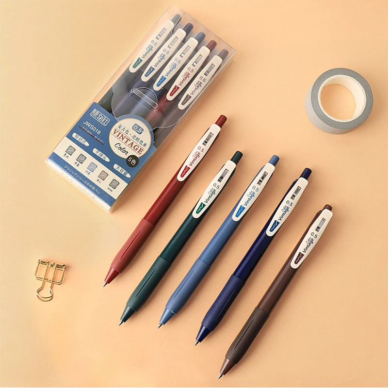 Color Printing Glue Pen Color Ink Ballpoint Pens Office Signature Pen Student Stationery Gifts School Art Supplies Gel Pens 2 inch circular color thermal label paper blank printing tag barcode sticker adhesive pasters office supplies stationery