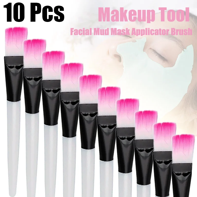 Description Picture 4 of item10pc/set Facial Mask Brush Face Eyes Makeup Cosmetic Beauty Soft Concealer Brush Women Skin Face Care For Girl Cosmetic Tools