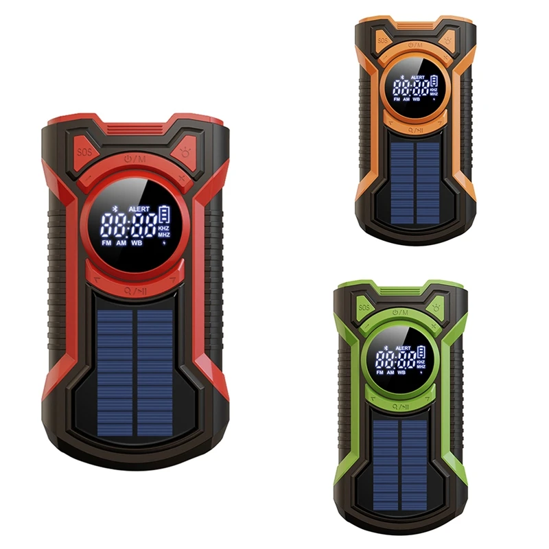 

Портативный радиоприемник на солнечной батарее, AM/FM/NOAA
