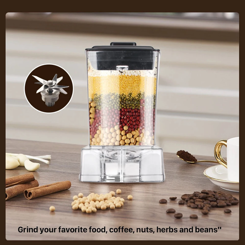 6000W Blender Smoothie Maker Table Blender with 2.5L Container Professional Mixer for Ice Nut Fruit food blender,commercial blender
