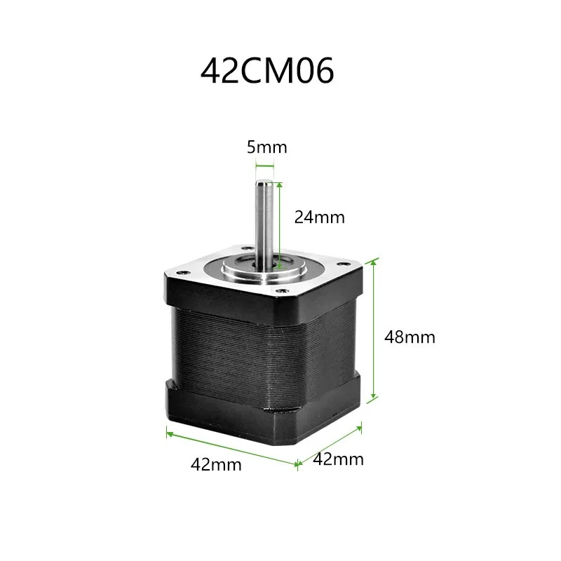 42mm 2상 0.20.8 N.M 오픈 루프 스테퍼 모터 + 드라이버 Nema 17 CNC 스테퍼 모터 키트
