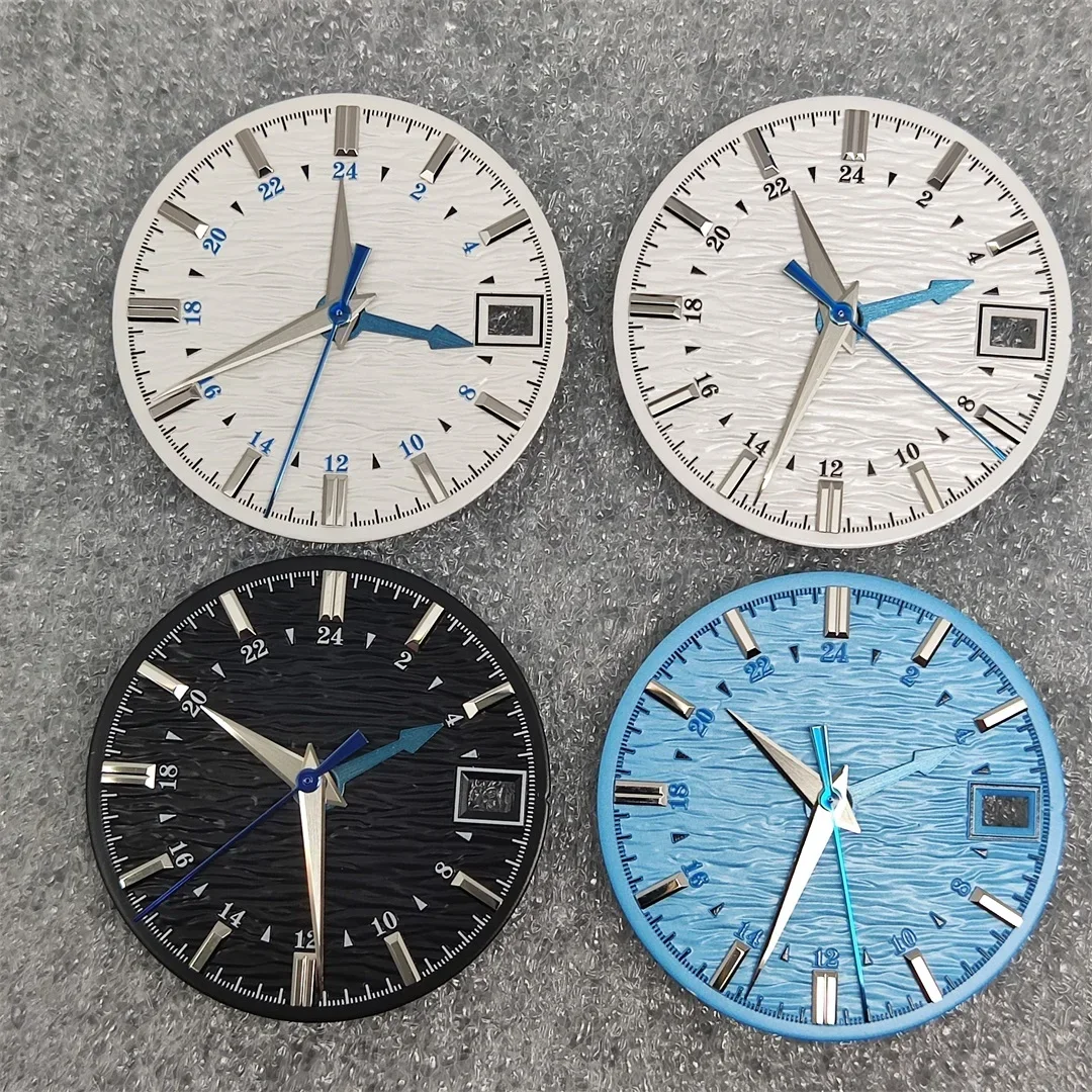 High-Quality Ripple Surface Watch Dial - 28.5mm Diving Watch Modification Accessory