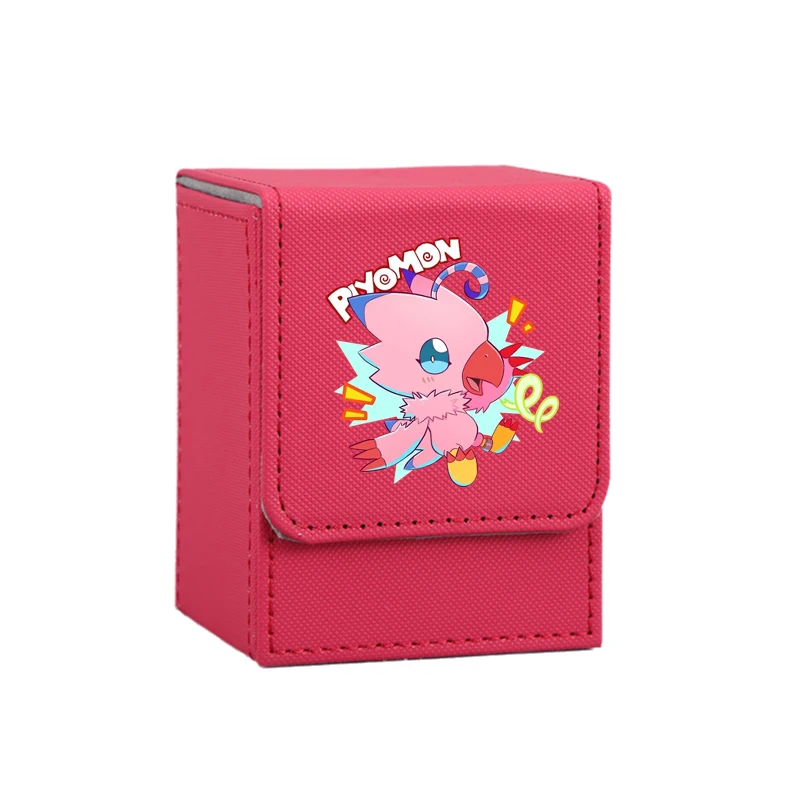 Digimon Adventure Leather Card Case with Iconic Characters Design
