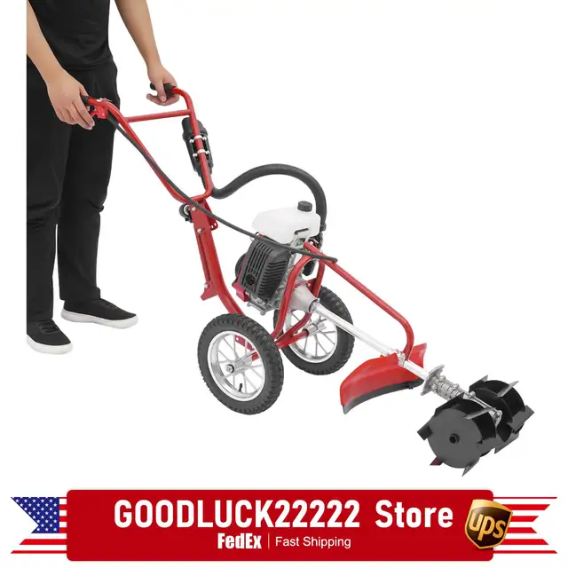Gasoline Cultivator, 4 Stroke 4HP 3 in 1 Hand Push Tiller for Garden, Multi-Functional for Weeding, Lawn Mowing, Soil Loosening 6 Gasoline Cultivator, 4 Stroke 4HP 3 in 1 Hand Push Tiller for Garden, Multi-Functional for Weeding, Lawn Mowing, Soil Loosening 6