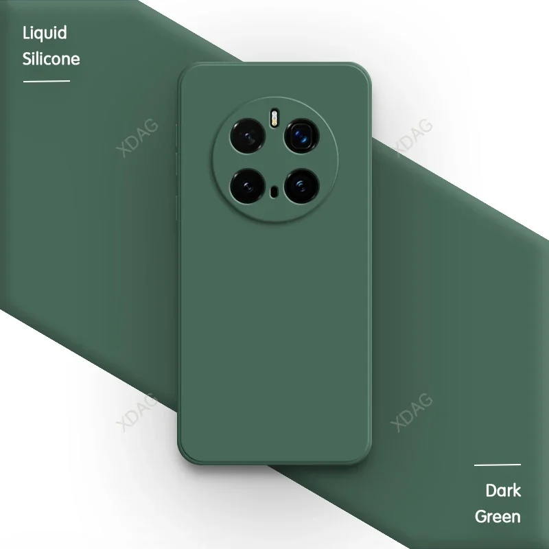 Liquid Silicone Lens Protection Back Cover for Honor Magic Series - Soft Square Design